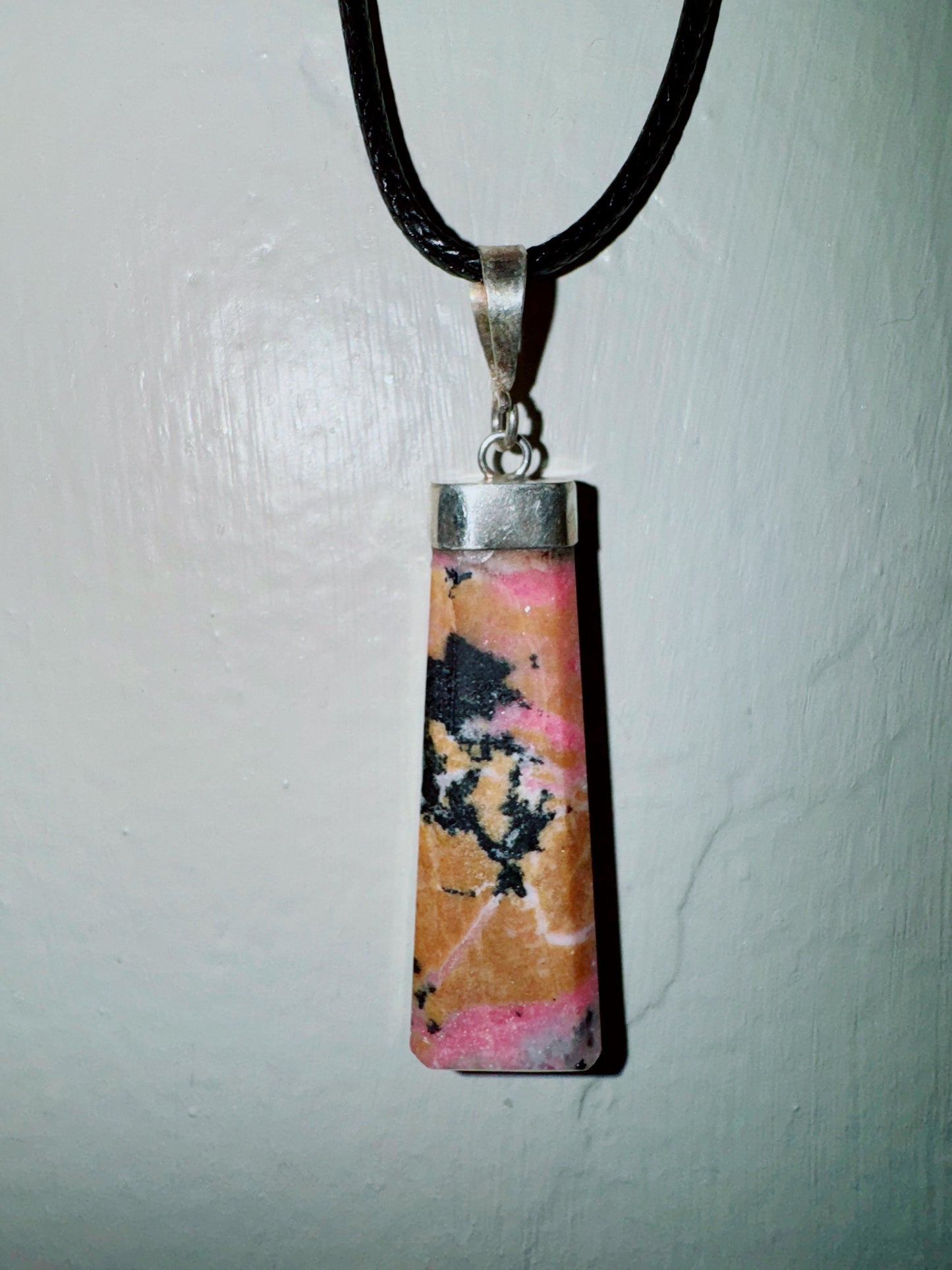 Rhodonite pendant