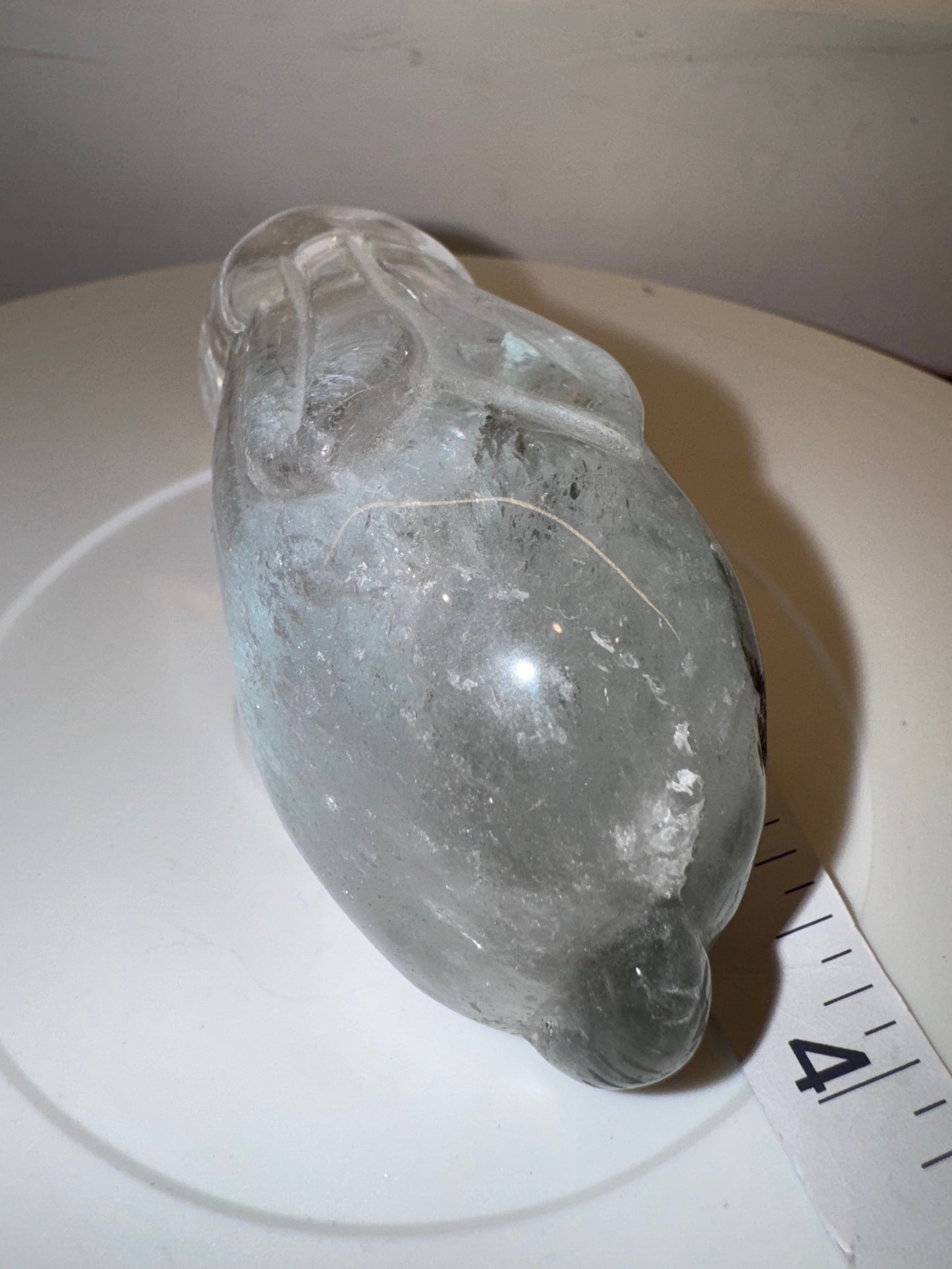 Clear quartz garden quartz bunny