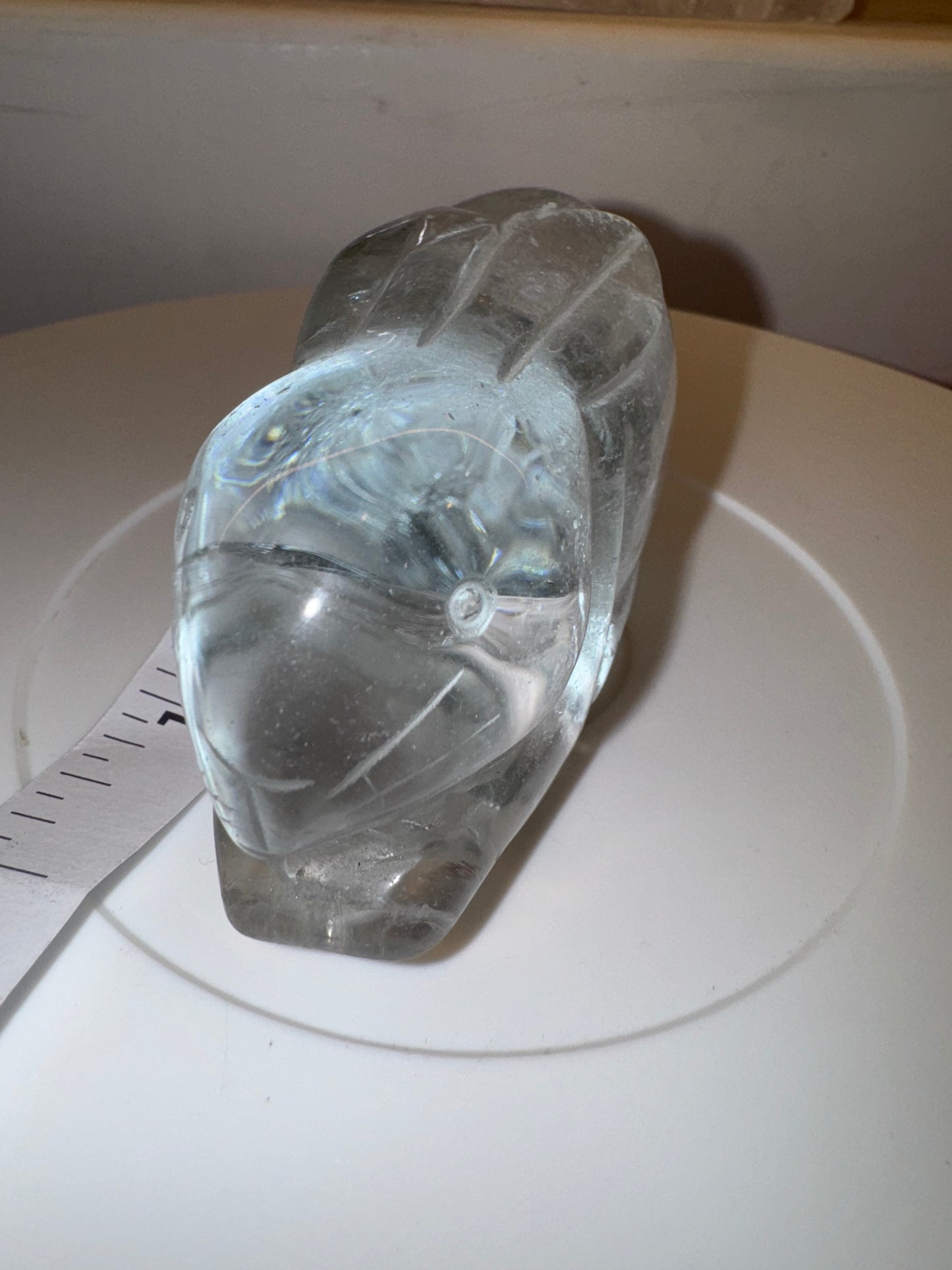 Clear quartz garden quartz bunny
