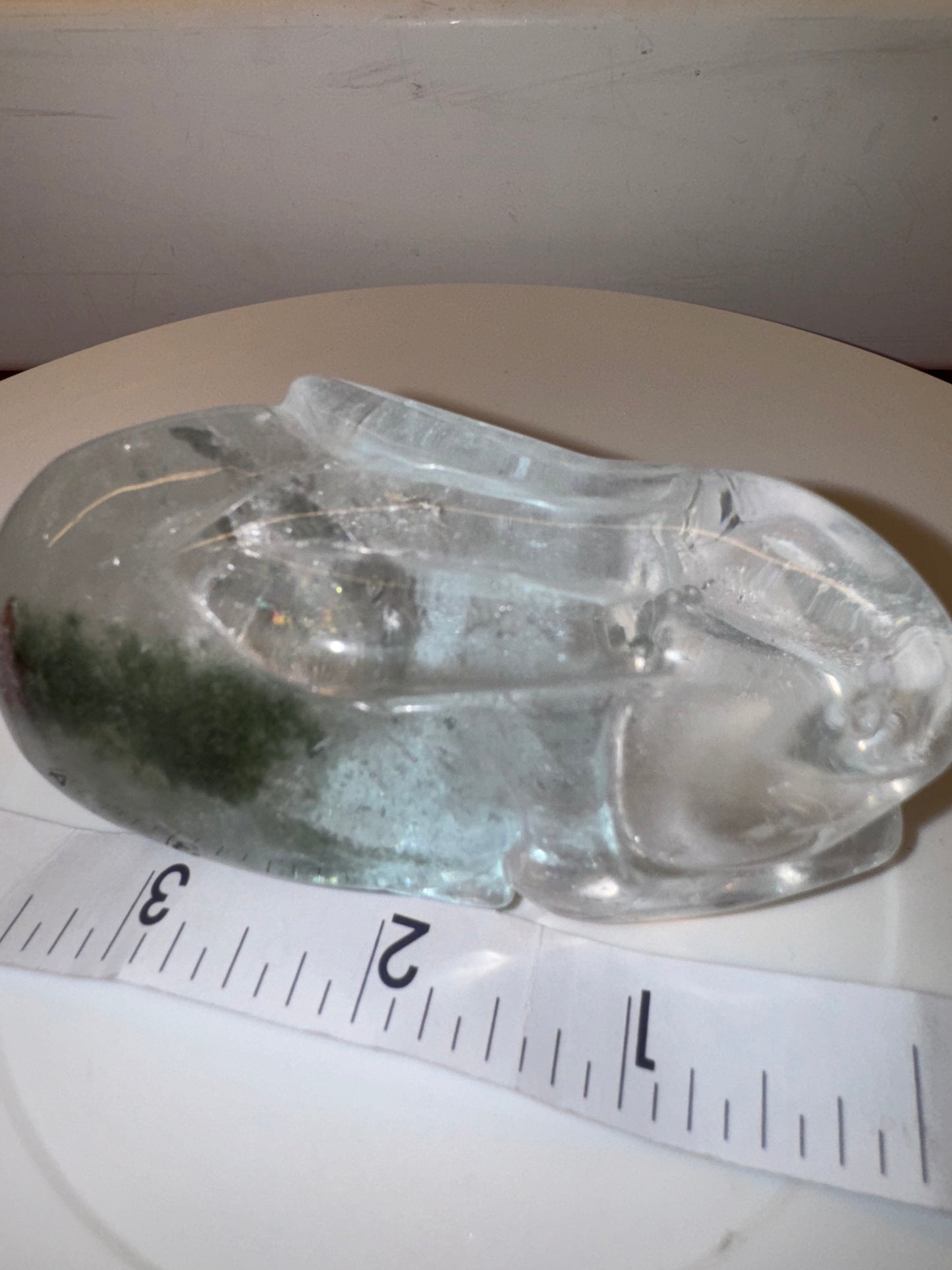 Clear quartz garden quartz bunny