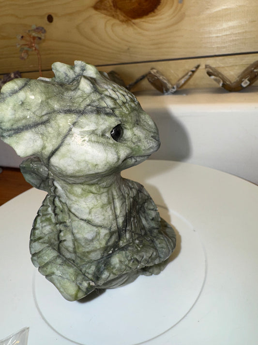 Jade baby dragon